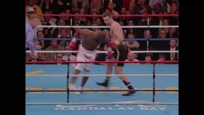 Here goes. It's a hammering. - Klitschko: More Than a Fight