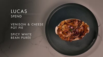 Here we have a white bean
and cheese venison pot pie. - Cook at all Costs