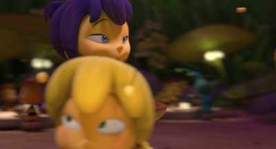 Here, have some delicious,
golden pollen. - Maya the Bee: The Honey Games