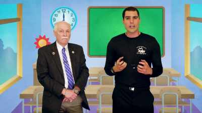 Here to help teach you
is Philip Van Cleave. - Who Is America?