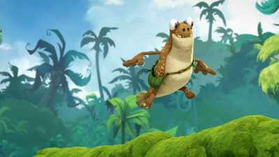 Here and here and here and... - Gigantosaurus