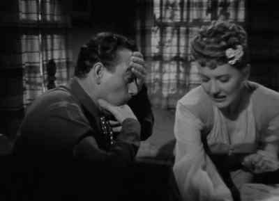 Here. Here, take some of this.
Maybe it'll loosen it. - A Lady Takes a Chance