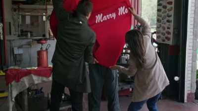Here. I got the strap.
Easy does it. Easy does it. - Be Mine, Valentine