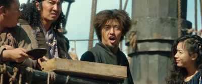 Here, I may be a deck hand, - The Pirates: The Last Royal Treasure