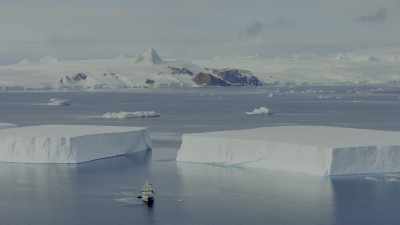 Here in Antarctica, - Oceans: Our Blue Planet