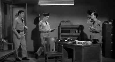 Here he is, corporal. Awfully
sorry to keep you waiting. - No Time for Sergeants