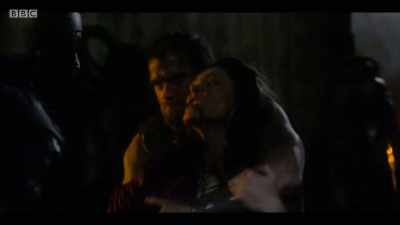 Here she is, the prize. - Troy: Fall of a City