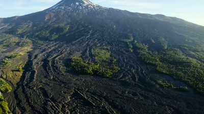 Here, it's dominated by volcanoes. - Our Great National Parks