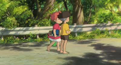 Here, I've got your boat. - Ponyo