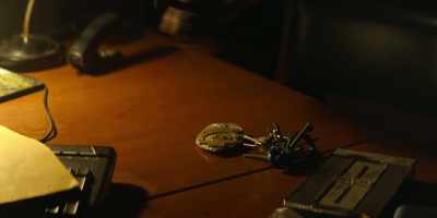 Here, keys, badge, walkie. - Joe vs Carole
