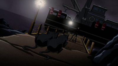 Here, kitty, kitty. Come on. - The Batman
