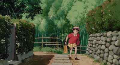 Here, kitty. - Whisper of the Heart