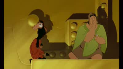 Here, let me get this for you. - The Emperor's New Groove