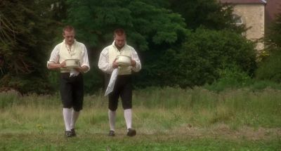Here look at his piss We're back to lemonade - The Madness of King George