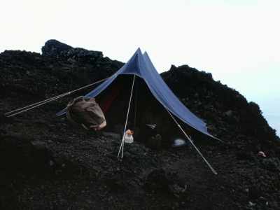 Here,
Maurice and Katia make their home - Fire of Love