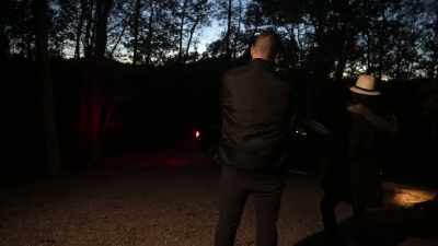 Here we met up with Ron Lanham
and Joe Perdue, - On the Trail of UFOs: Dark Sky