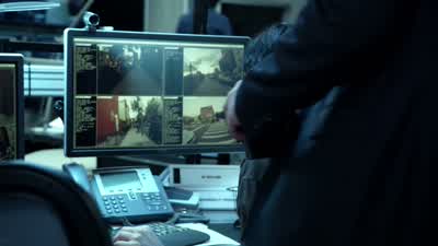 - Here. - Oh. - Blindspot