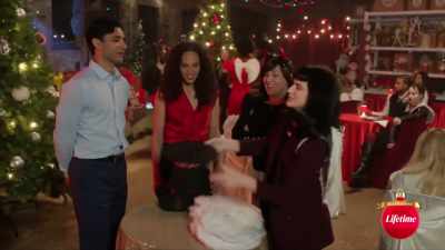 Here, pick a card.
I wanna see what you are. - Under the Christmas Tree