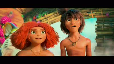 Here right here all your needs will be metI'm hungry In a minute - The Croods: A New Age