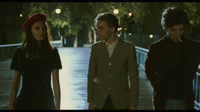 Here. Right here. Here. No, there! - Good night, Matthew. - Night. - The Dreamers