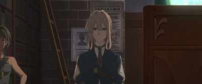 
Here... - Violet Evergarden: Eternity and the Auto Memory Doll
