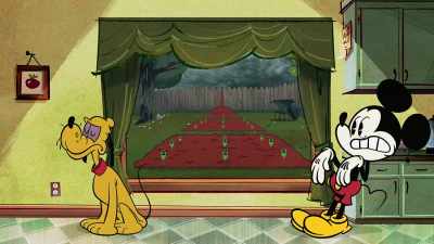 Here, see for yourself, fleas. - The Wonderful World of Mickey Mouse