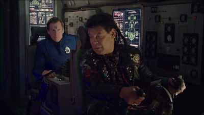 Here is someone with a brain
larger than a pea - Red Dwarf: The Promised Land