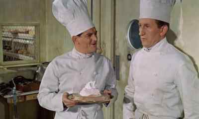 Here, is something up, chief?
Surely you're not seasick? - Carry on Cruising
