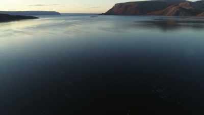 Here, each spring,
instinct drives fish by the thousands - Wild Nordic