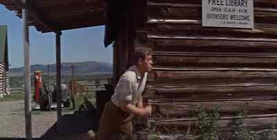 Here, take the key              
and lock up,                     - Spencer's Mountain
