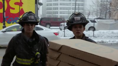 - Here, take these
for the firehouse. - Chicago Fire