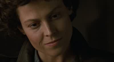 Here. Take this. For luck. - Aliens