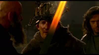 Come along Carl Here take thisRings of garlic holy watersilver stake crucifixWhy can't I have one of those - Van Helsing