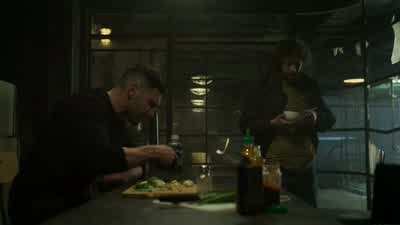 Here. That'll help, too. - Marvel's The Punisher
