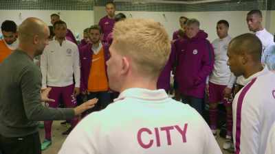 Here and there, no chance.
Believe me, no chance. - All or Nothing: Manchester City