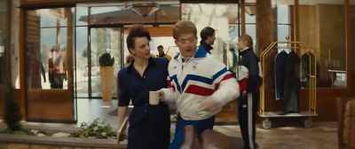 Here. There's a problem.
I tried to get into the lunch - Eddie the Eagle