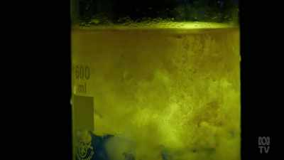 Here, when they absorb the UV light, - Aussie Inventions That Changed The World