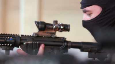 Here today we're working on
our shooting capabilities - The Real Fauda