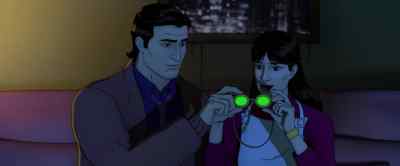 Here. Try them on.
Experience my Owl Vision. - Watchmen: Chapter II