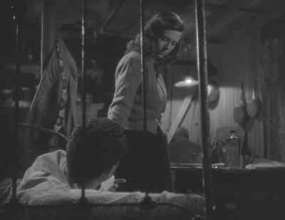 Here. Use this on your face. - They Live by Night