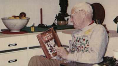 Here was this older man
who rode a bicycle - The Man Who Stole Einstein's Brain