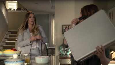 - Here.
- Well, thank you. - Santa Clarita Diet