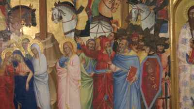 Here we've got a
crucifixion scene - The Divided Brain