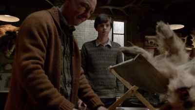 Here is where
we'll make incisions. - Bates Motel