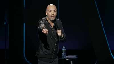 "Here, wipe your face, Joe."
Because I'm a good dad. - Jo Koy: Live from Seattle