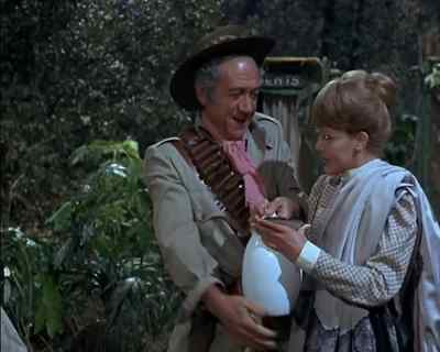 Here. You shouldn't be carrying
heavy things. - Carry On Up the Jungle