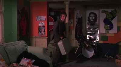 Here, you'd better
watch out for your
truss, mate! - There's a Girl in My Soup