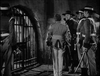 Here is Zorro the fox, safely trapped. - The Mark of Zorro