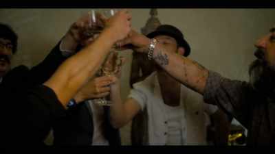 Here's to a good night! Let's get crazy! - Rising High