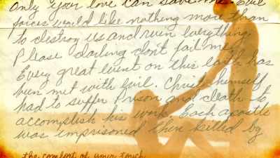 Here's a letter from B to me. - Abducted in Plain Sight